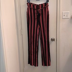 Forever 21 High waisted striped pants